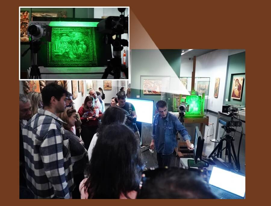 Live Demonstration of DHSPI Technology at the Benaki Museum